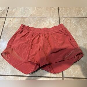 Dark Canyon Lululemon Hotty Hot Short Size 10 Tall